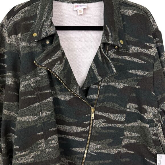 Lularoe Presley Moto Jacket - Size 3XL - Picture 4 of 11